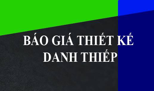 THIẾT KẾ CARD VISIT ĐẲNG CẤP TẠI BẮC NINH