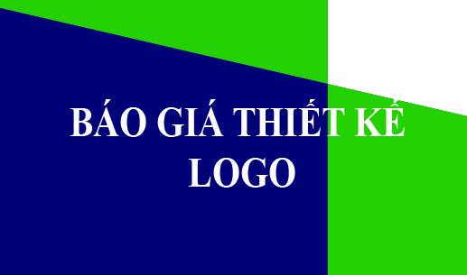 báo giá thiết kế logo