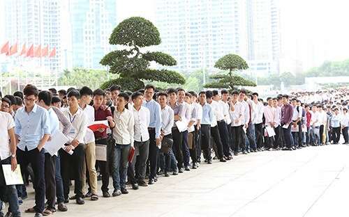 6000 cử nhân tham dự kỳ thi tuyển dụng GSAT của SamSung