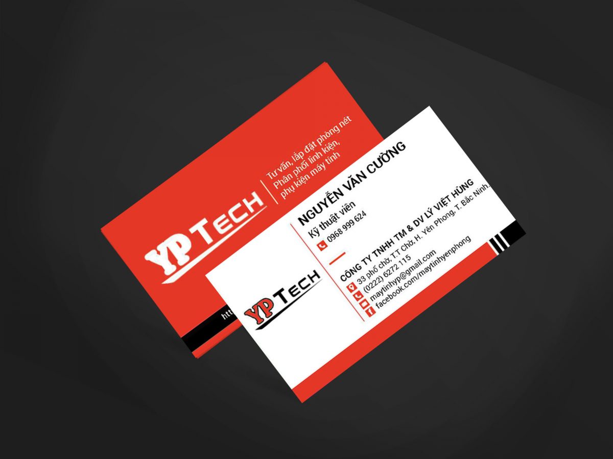 Dự án Mẫu thiết kế card visit công ty GreenWorld do IPTIME thiết kế