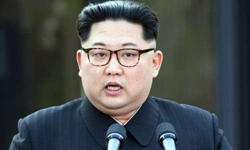 Lãnh đạo Triều Tiên Kim Jong-un. Ảnh: AFP.