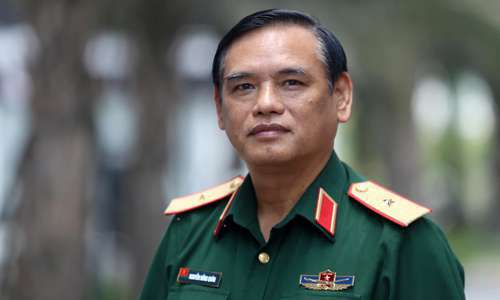 Thiếu tướng Nguyễn Hồng Quân. Ảnh: Gia Chính.