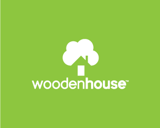 Logo Wooden House