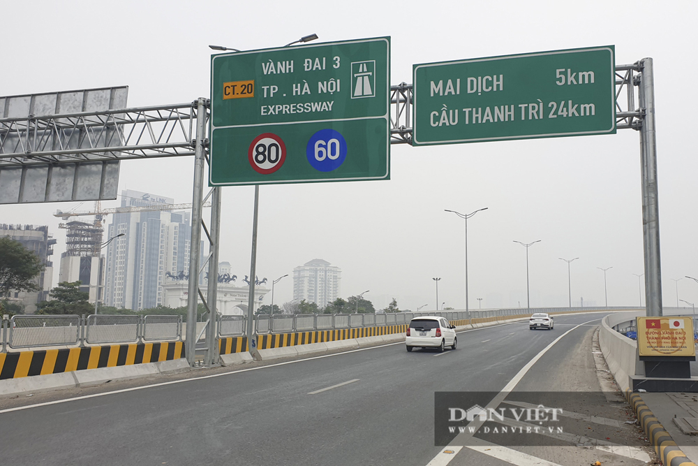 Ảnh: Cầu Thăng Long chính thức thông xe với tốc độ lưu thông tối đa 80km/h - Ảnh 14.