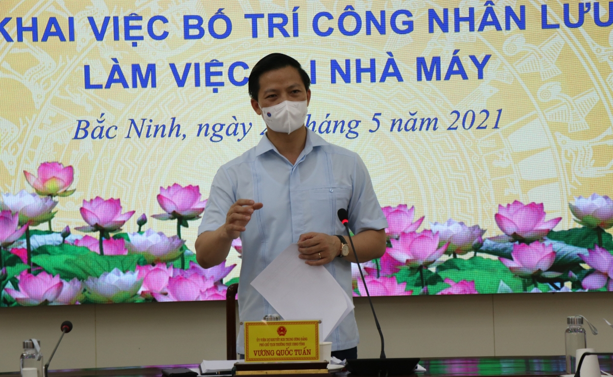Ông Vương Quốc Tuấn - Phó chủ tịch Thường trực UBND tỉnh Bắc Ninh.