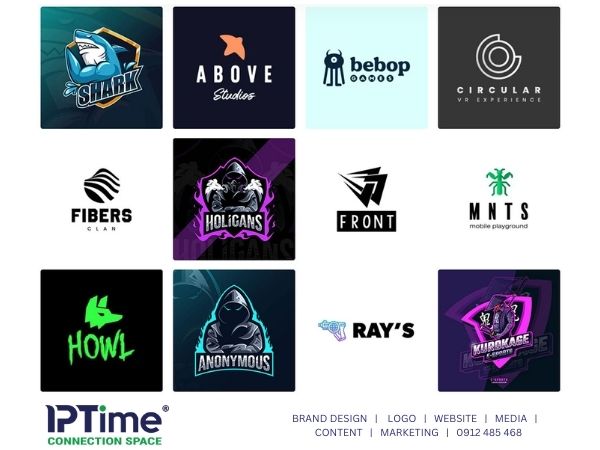 thiết kế logo gaming tại bắc ninh - ý tưởng ấn tượng