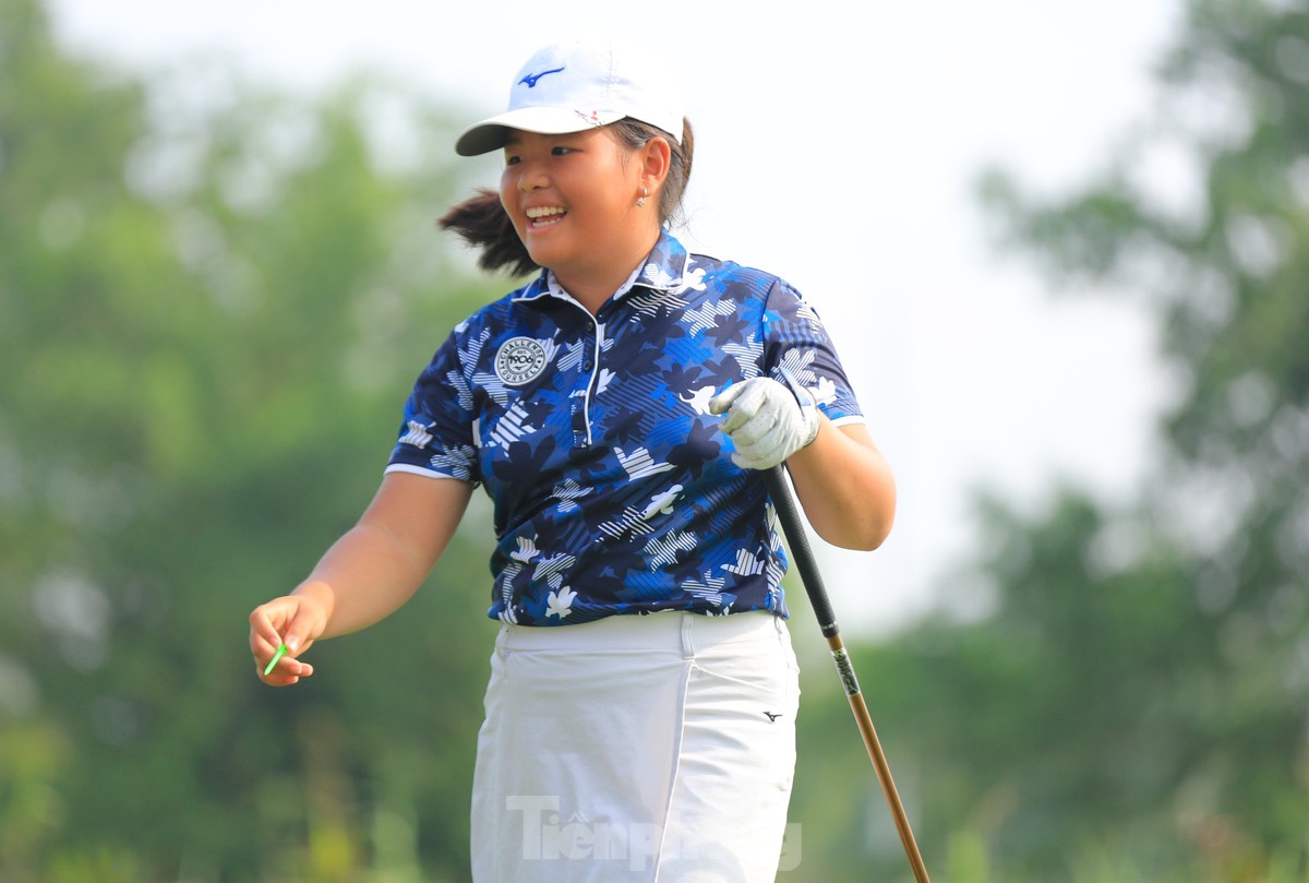 Golfer 12 tuổi vượt cắt loại, tranh tài ngày thứ ba Giải Vô địch Golf Quốc gia 2024 ảnh 6