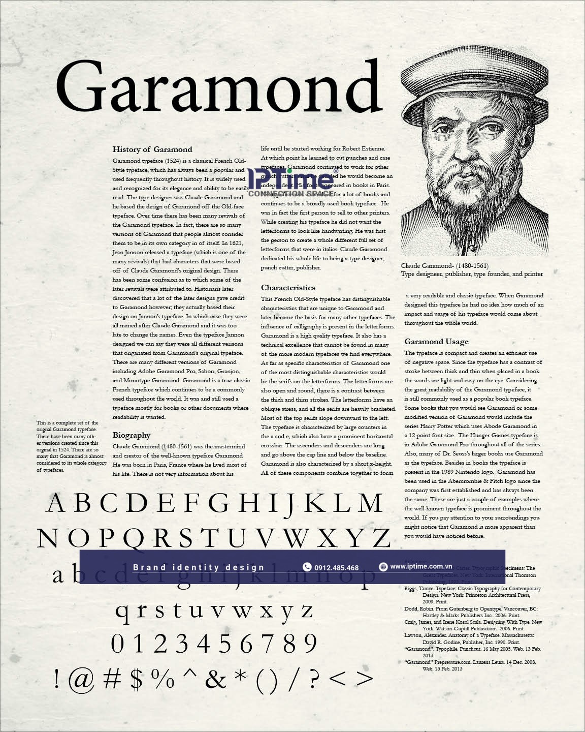 Garamond Typeface Poster :: Behance