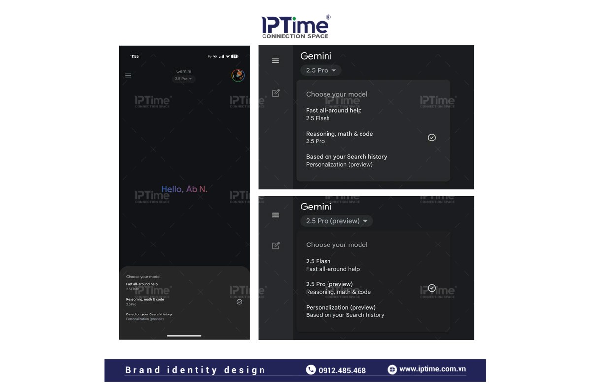 Gemini Model Picker Function 1