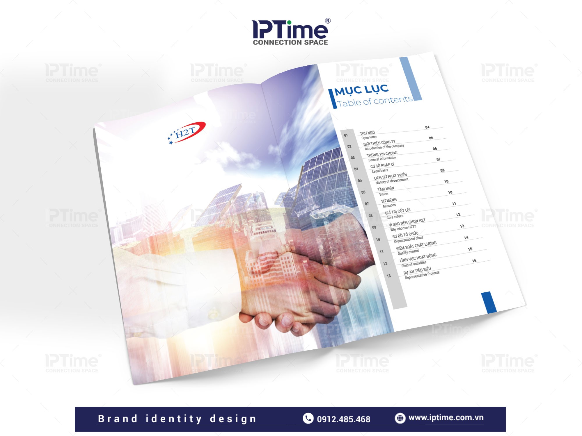 Nhận Diện Thương Hiệu H2t Energy