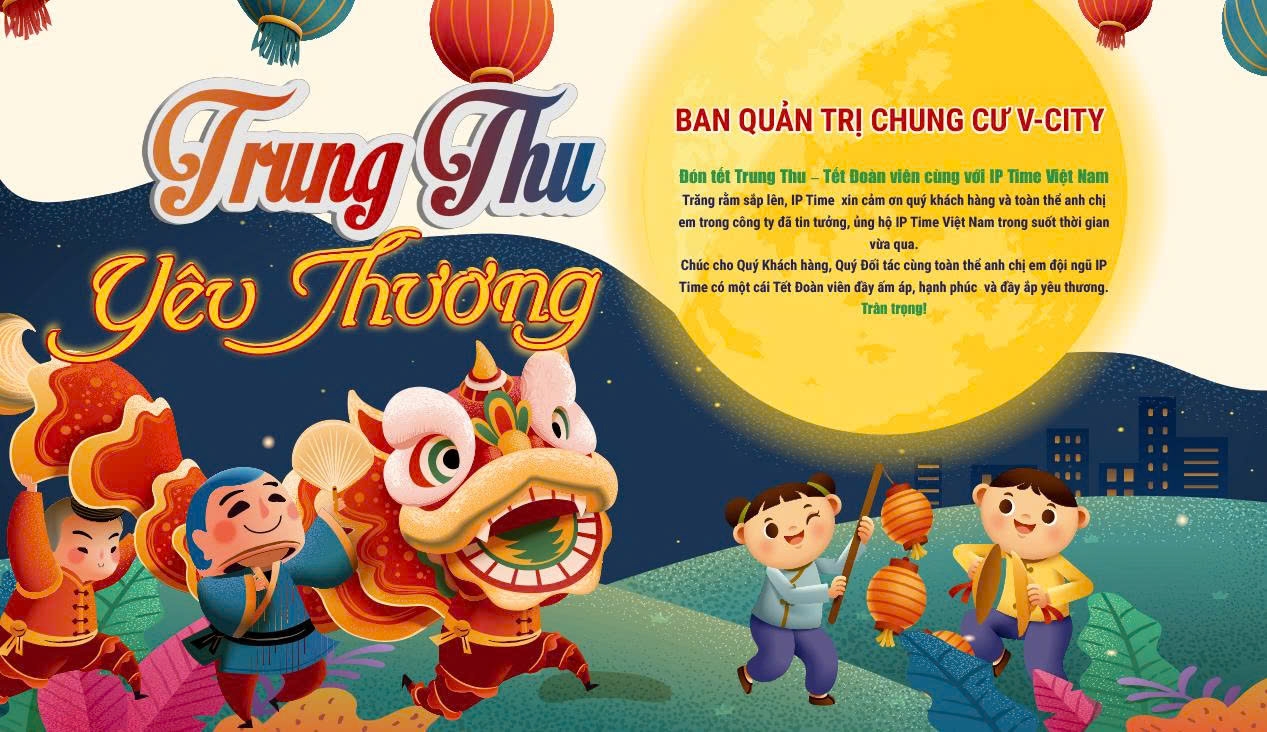 Mẫu Backdrop Trung Thu Vcity