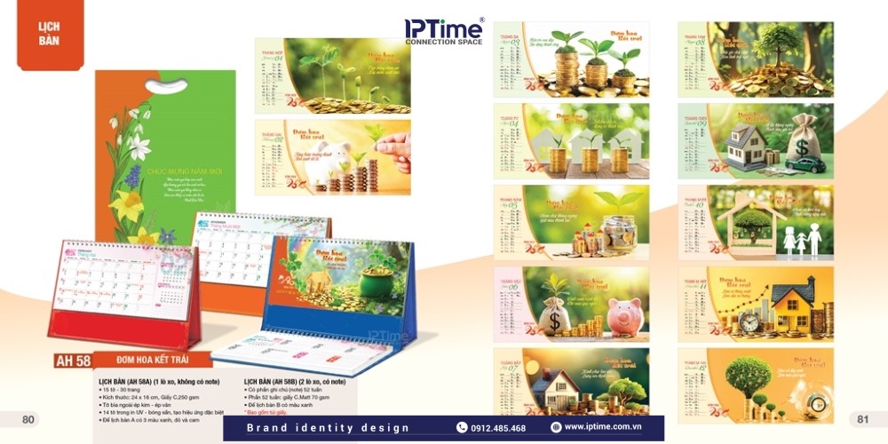 Lịch để Bàn Thiết Kế Và In ấn Theo Yêu Cầu 2026