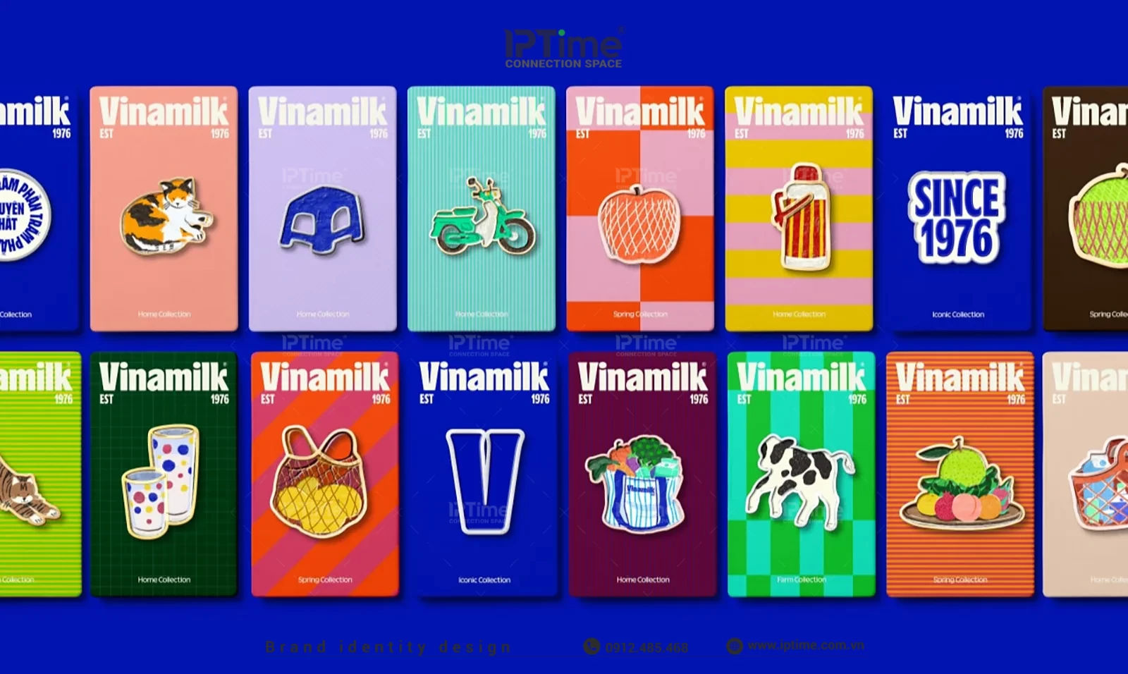 Thiết kế bao bì của Vinamilk đổi mới để thu hút